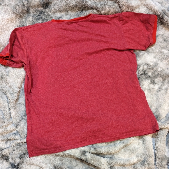 Vintage Disneyland Resort Mickey Mouse Ringer tee red - Picture 3 of 6
